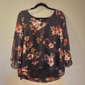 Roz & Ali Sheer Blouse